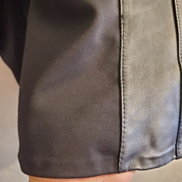 Lamb leather black jacket small - Picture 8 of 8